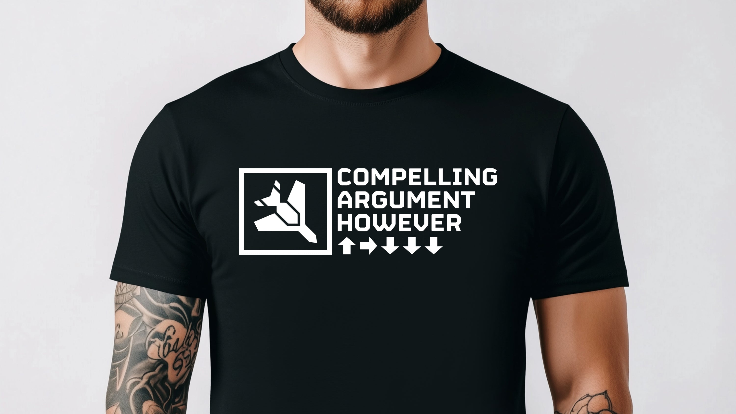 Compelling Argument However Shirt | Funny Helldivers 2 Meme T-Shirt