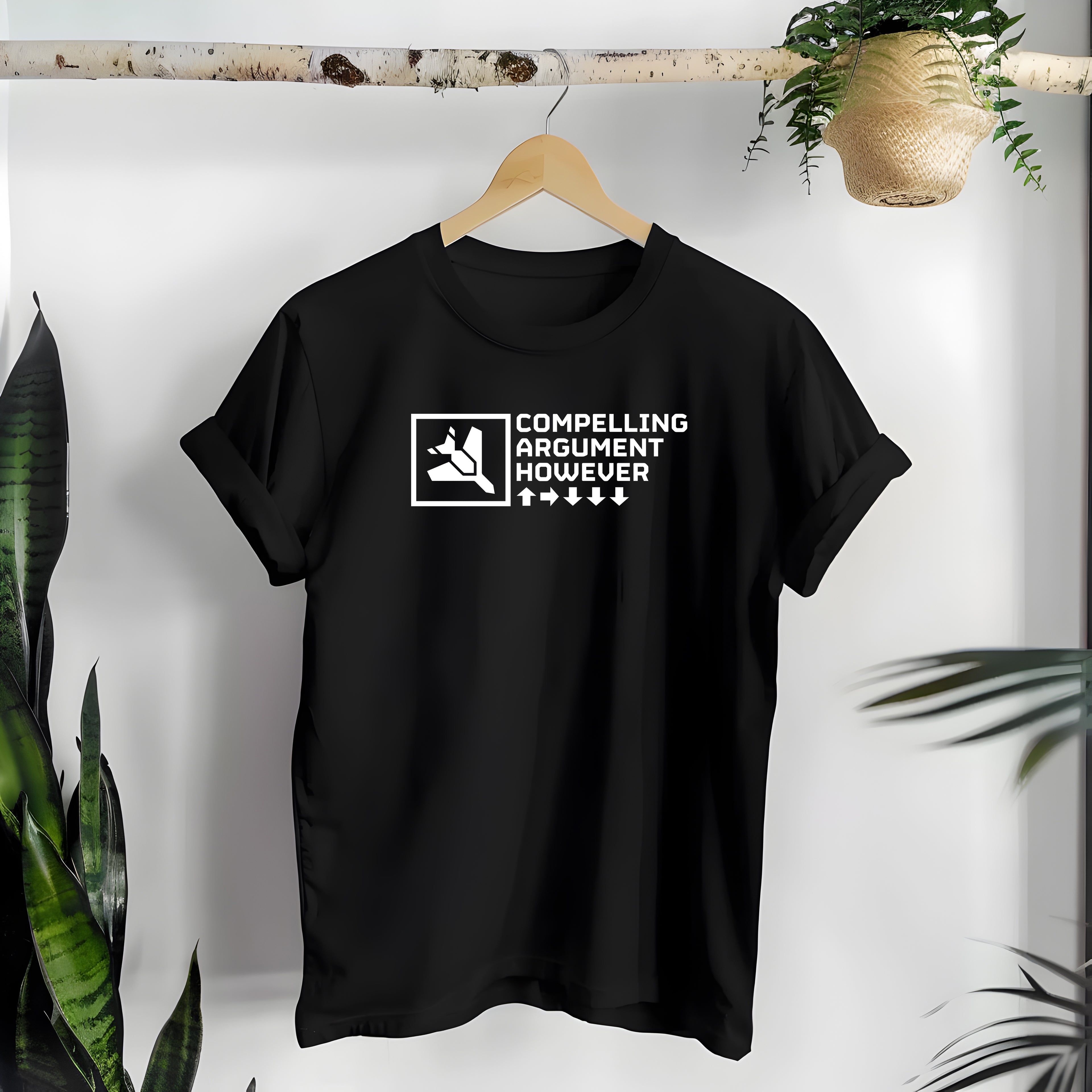 Compelling Argument However Shirt | Funny Helldivers 2 Meme T-Shirt