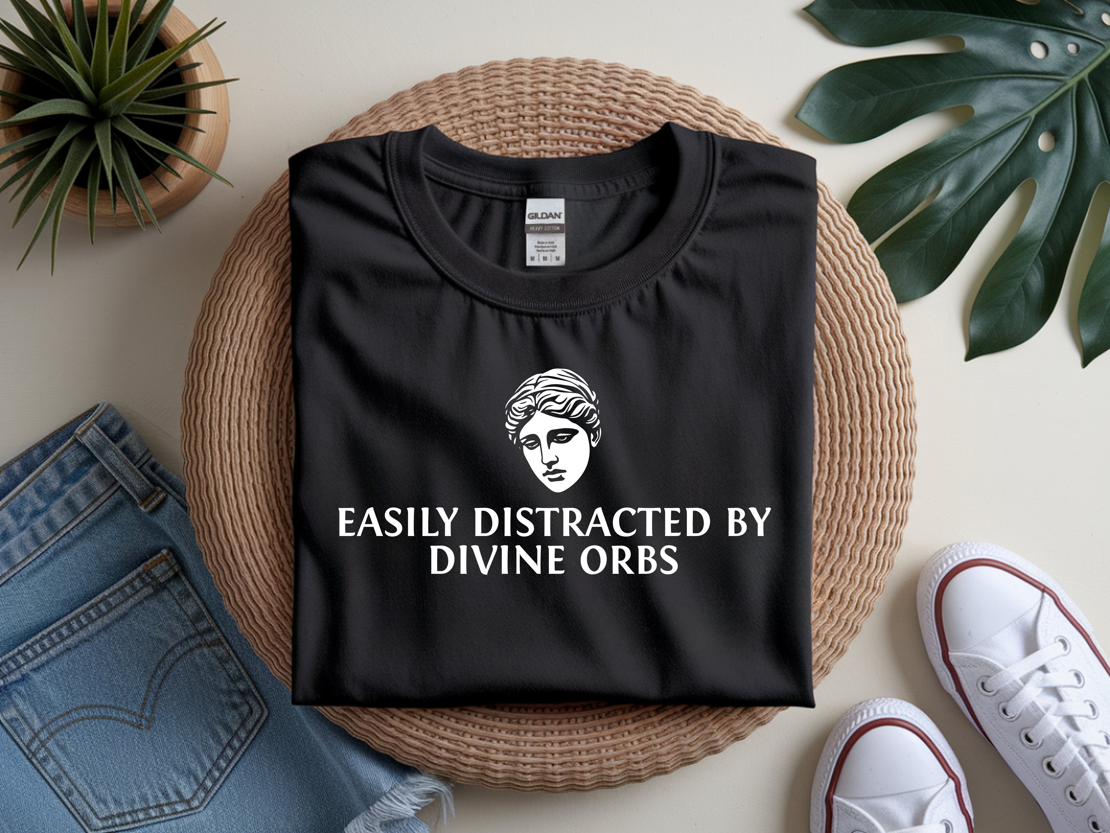 Easily Distracted by Divine Orbs Shirt | Path of Exile Shirt | Funny Path of Exile 2 Meme T-Shirt