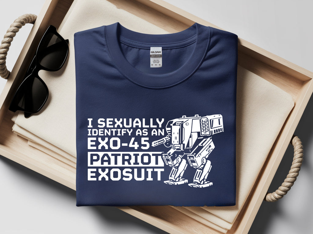 Funny Helldivers 2 EXO-45 Exosuit Mech Meme T-Shirt Gift for Helldivers Players
