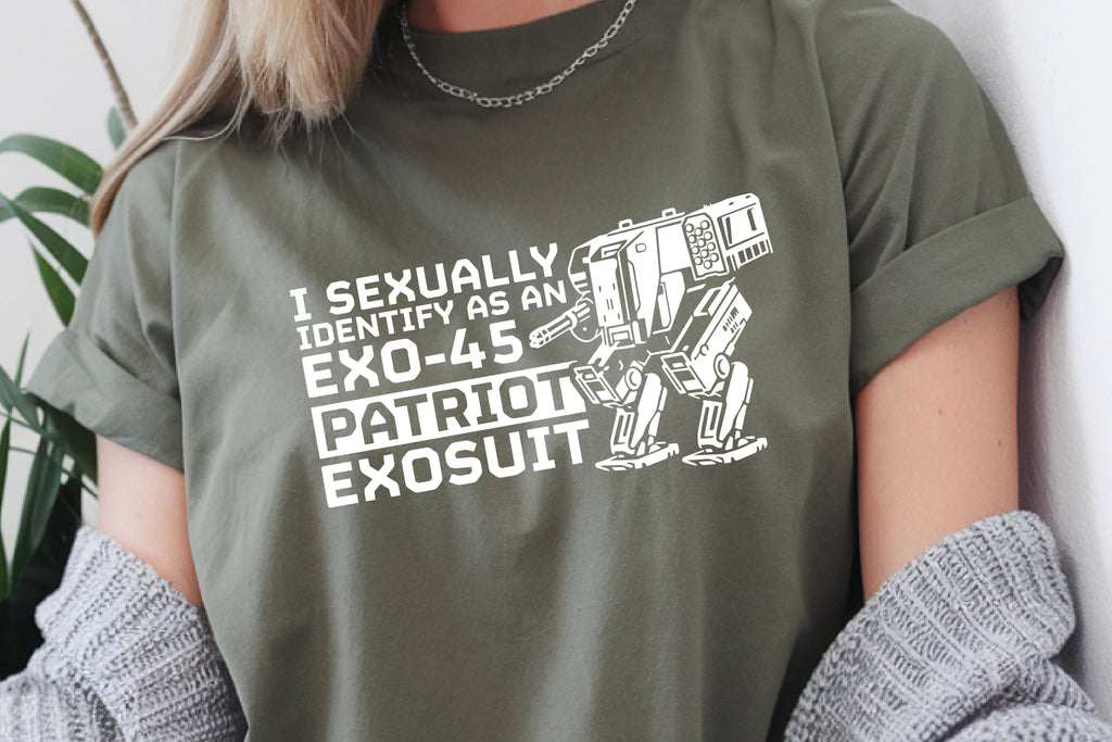 Funny Helldivers 2 EXO-45 Exosuit Mech Meme T-Shirt Gift for Helldivers Players