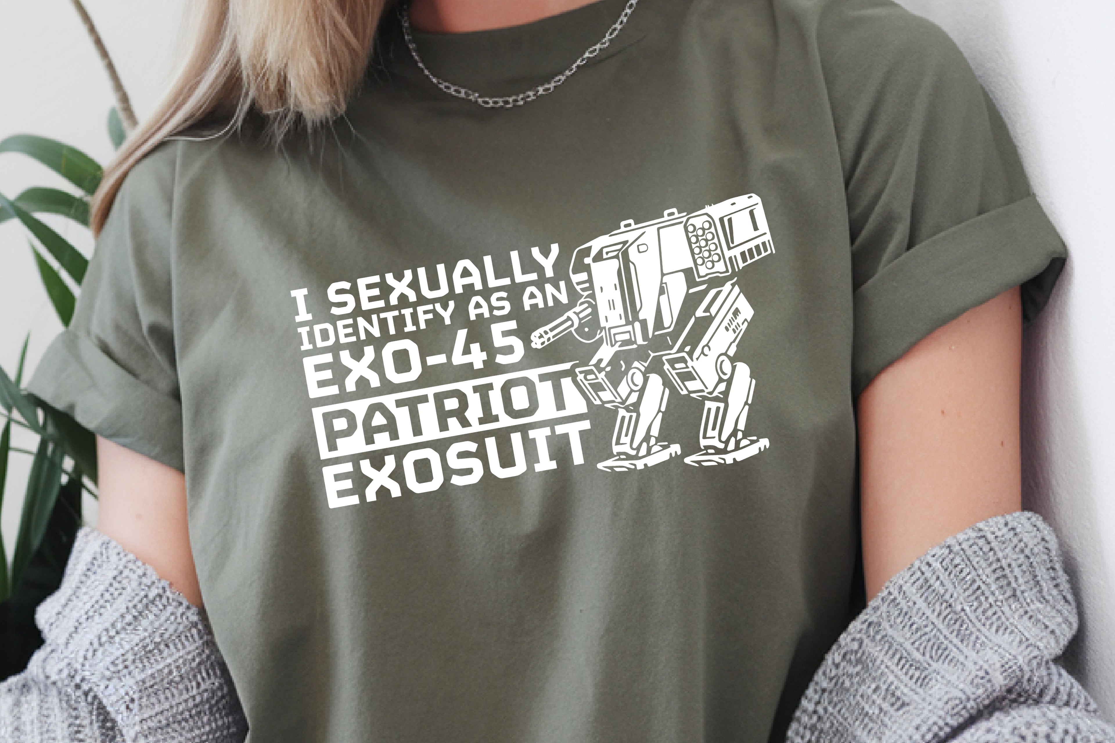 Funny Helldivers 2 EXO-45 Exosuit Mech Meme T-Shirt Gift for Helldivers Players