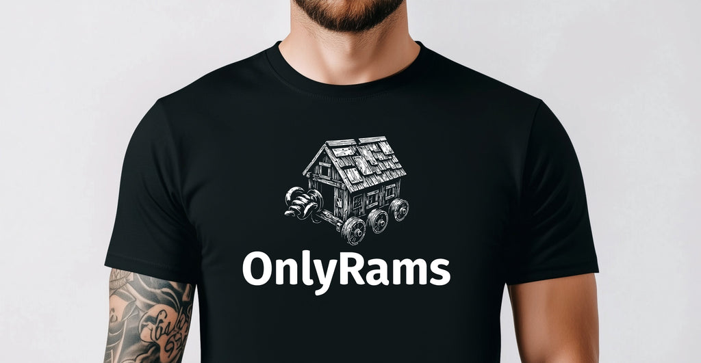 OnlyRams | Age of Empires Meme Shirt | Funny AoE T-Shirt Gift for RTS Players
