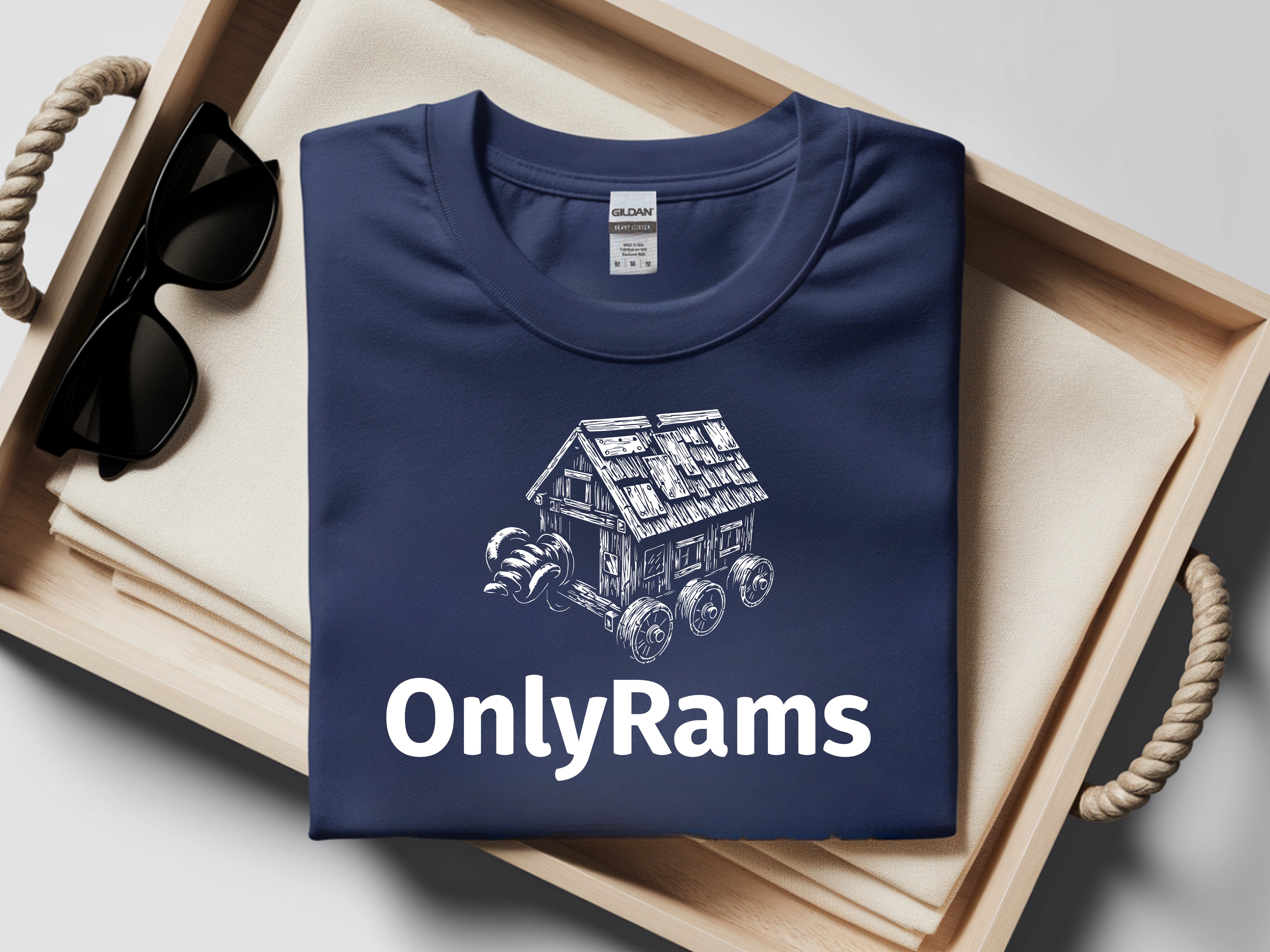 OnlyRams | Age of Empires Meme Shirt | Funny AoE T-Shirt Gift for RTS Players