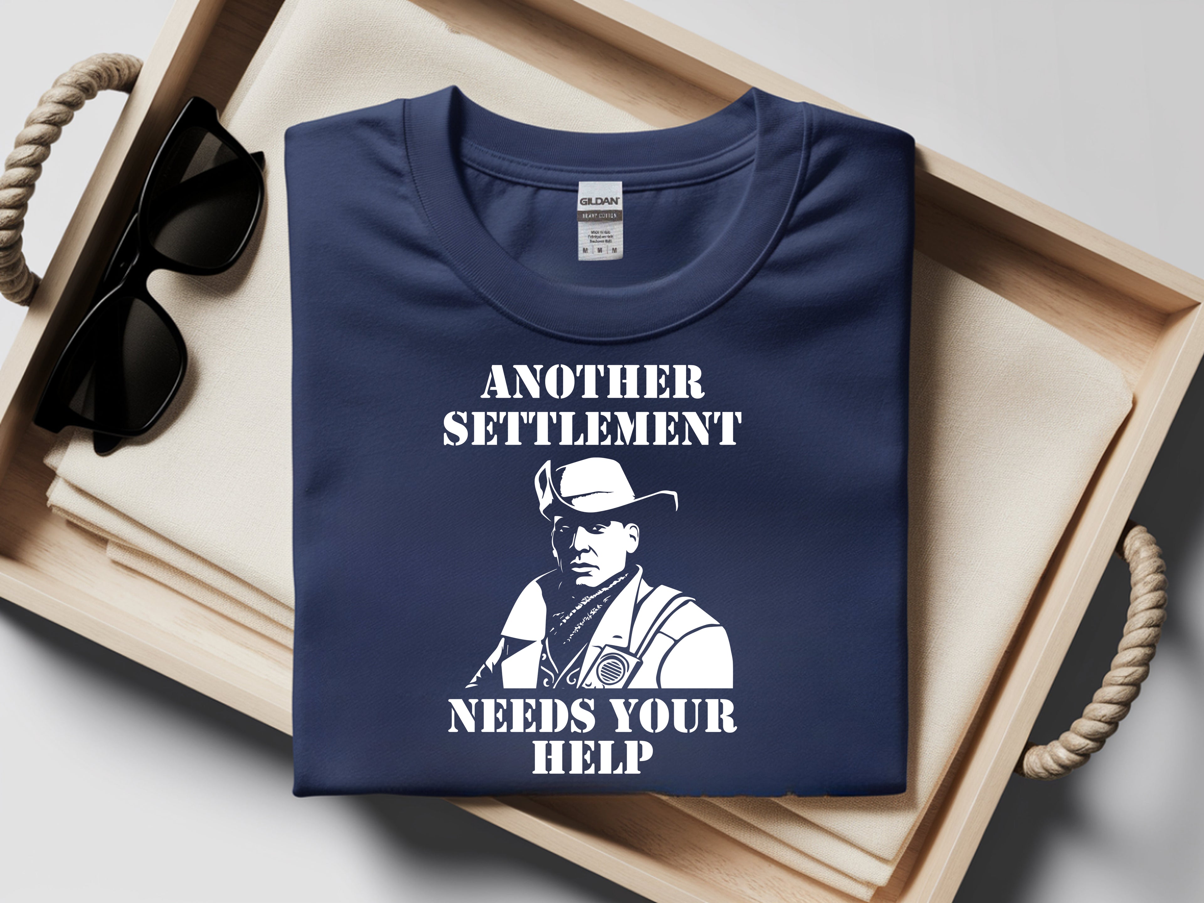 Another Settlement Needs Your Help Shirt | Funny Fallout Meme T-Shirt | Preston Garvey Meme