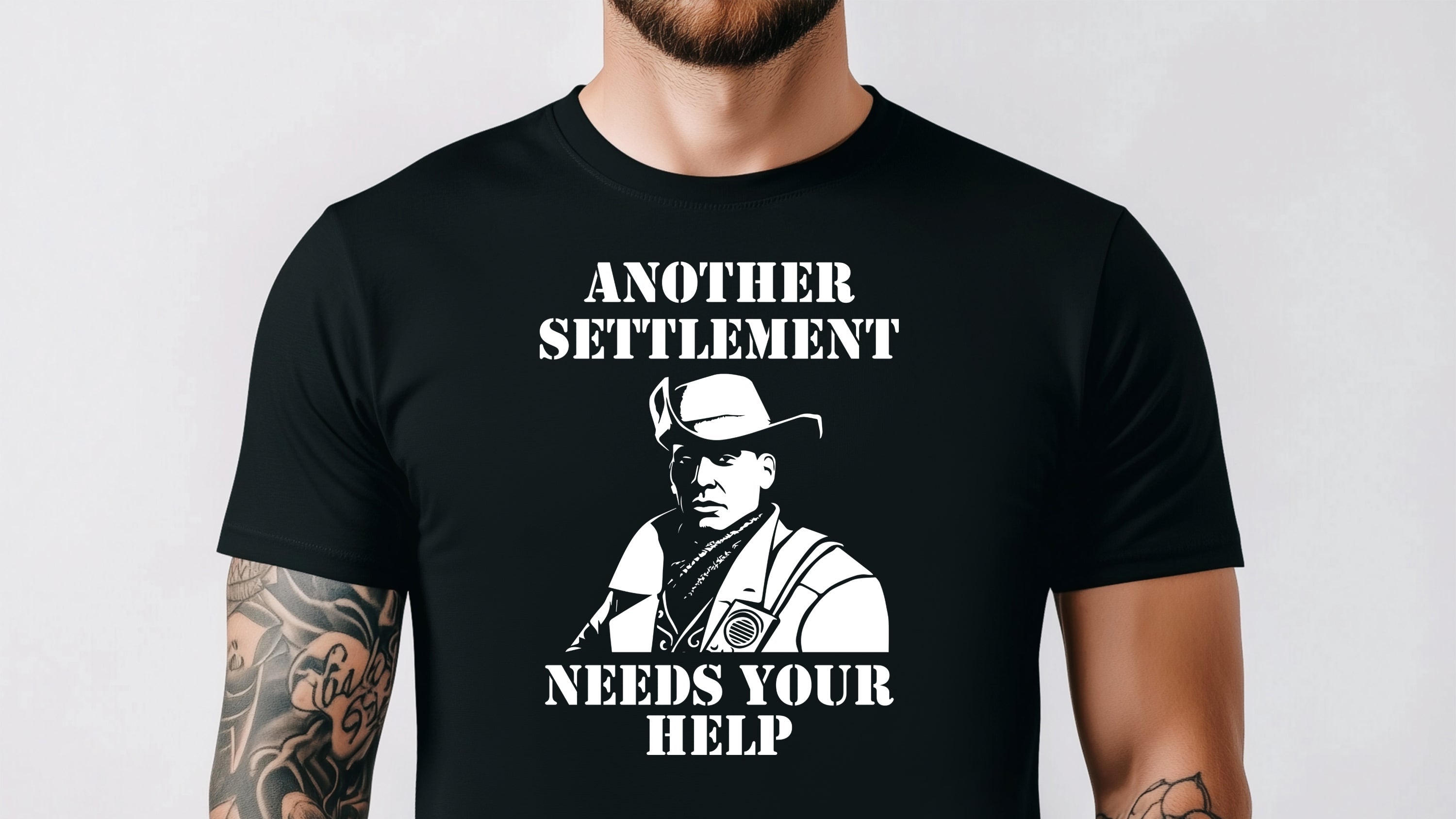 Another Settlement Needs Your Help Shirt | Funny Fallout Meme T-Shirt | Preston Garvey Meme